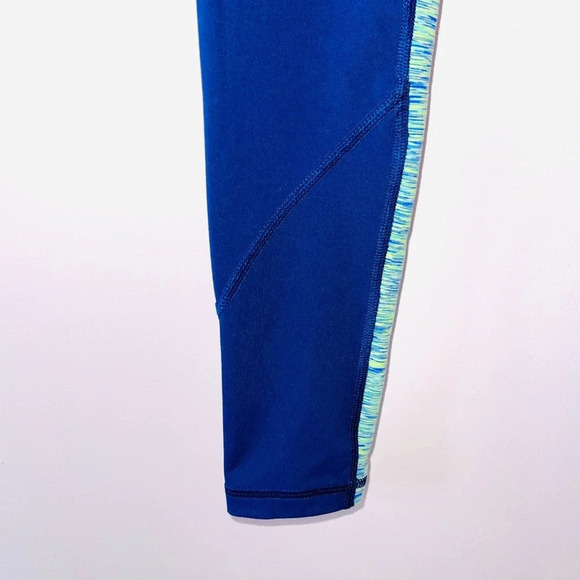 Victoria’s Secret VSX Blue Space-dye Mid-rise Knockout Leggings Xsmall Women’s - Picture 4 of 11